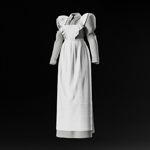 La Domestique Élégante — 1880年へのオマージュ