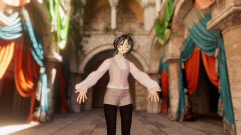 オリジナル3Dモデル「紗羅」+「紗羅素体」